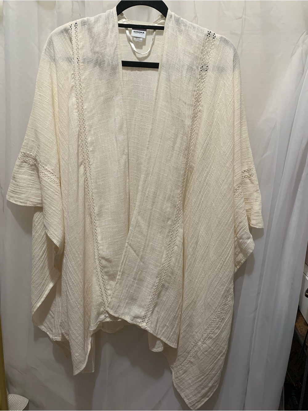 Sonoma Cream Flowy Kimono